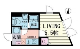 ミレドゥーエ西小山 203 間取り図