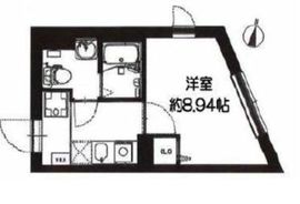 ミレドゥーエ西小山 303 間取り図