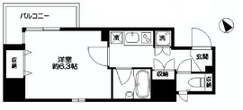 シティスパイア新川 1201 間取り図