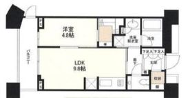 中目黒アトラスタワー 7階 間取り図