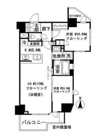 オープンレジデンシア文京本郷 8階 間取り図