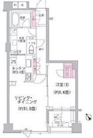 パークハウス目黒東山 3階 間取り図