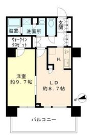 豊洲シエルタワー 5階 間取り図