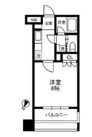 ファミール日本橋グランスイートプラザ 8階 間取り図