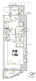 ログ門前仲町 4階 間取り図