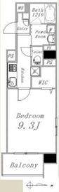 リューデスハイム 203 間取り図