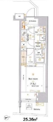 アルテシモアルド 3階 間取り図