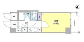 ジェイフラッツ初台 208 間取り図