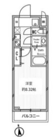 白金高輪レジデンス 211 間取り図