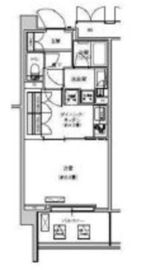 リージア経堂テラスガーデン 631 間取り図