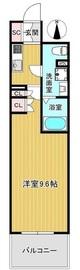 ランドステージ両国 2階 間取り図