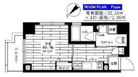 グランドコンシェルジュ早稲田 6階 間取り図