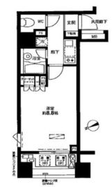 ピアース東京グレイスタワー 3階 間取り図