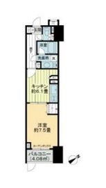 ライオンズマンション乃木坂 1階 間取り図