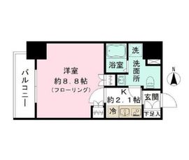 エルパティオ両国 6階 間取り図