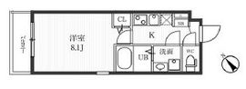 新宿夏目坂コート 101 間取り図