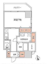 ハイツグレース 407 間取り図