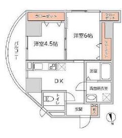 ハイツグレース 601 間取り図