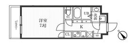 新宿夏目坂コート 202 間取り図