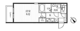 新宿夏目坂コート 203 間取り図