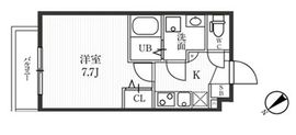 新宿夏目坂コート 105 間取り図