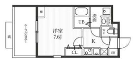 新宿夏目坂コート 401 間取り図