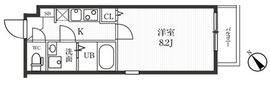 新宿夏目坂コート 307 間取り図