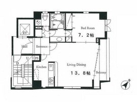 ユニデン南青山レジデンス 601 間取り図