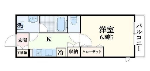 ベラスウィータ 2階 間取り図