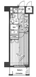 グランド・ガーラ南麻布 6階 間取り図