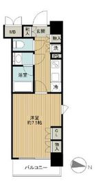 クオリア小石川 10階 間取り図