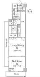 グレイスコート白金 5階 間取り図