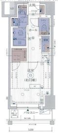 エステムコート亀戸東京イースト 10階 間取り図