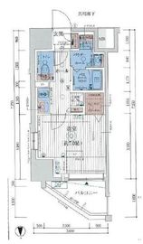 エステムコート亀戸東京イースト 12階 間取り図