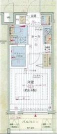 エステムプラザ品川大崎駅前レジデンシャル 502 間取り図