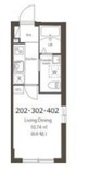 302 間取り図
