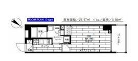 グランドコンシェルジュ日本橋 2階 間取り図