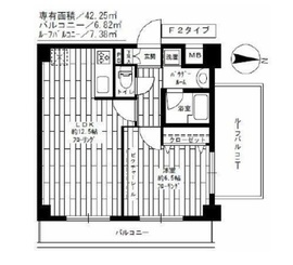 ステージファースト新中野 4階 間取り図