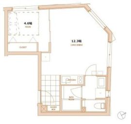 エスセナーリオ白金 301 間取り図