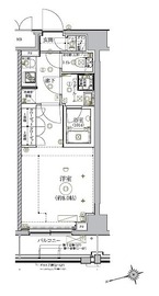 リルシア北新宿 1階 間取り図
