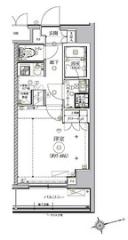 リルシア北新宿 108 間取り図