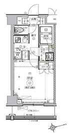 リルシア北新宿 109 間取り図