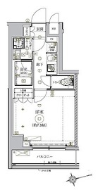 リルシア北新宿 213 間取り図