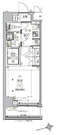 リルシア北新宿 307 間取り図