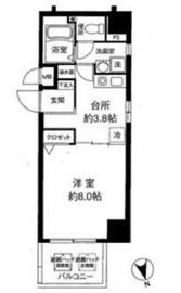 ヴェルデ東日本橋 805 間取り図