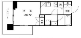 六本木グランドタワーレジデンス 2階 間取り図