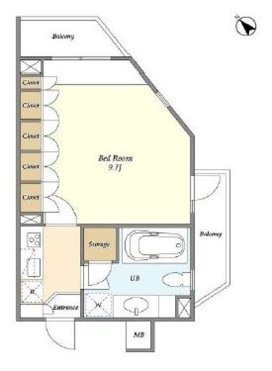 KDXレジデンス学芸大学 302 間取り図
