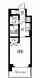 スパシエソリデ三軒茶屋 2階 間取り図