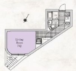 ノゾミオプレミア目黒 102 間取り図