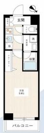 アルコバレーノ桜新町 4階 間取り図